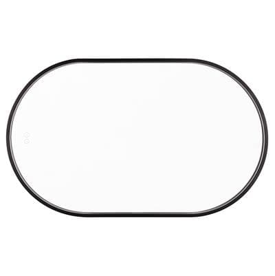 Craftmade Rachel 24''x 40'' Framed Oval Edge Lit LED Mirror, Defogger and Dimmer, 3000-5000K, in...