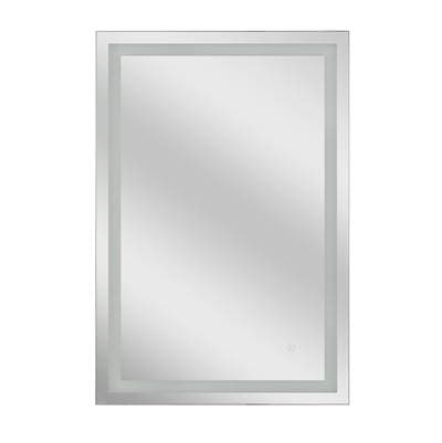 Craftmade Meredith 24'' X 36'' Rectangle Front/back Lit LED Mirror, Dimmer, 3000-5000K, - White