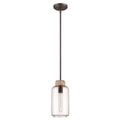 Craftmade 1 Light Mini Pendant - Espresso by Craftmade