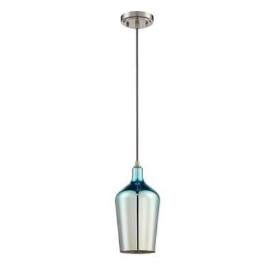 Craftmade 6'' 1 Light Mini Pendant - Brushed Polished Nickel by Craftmade