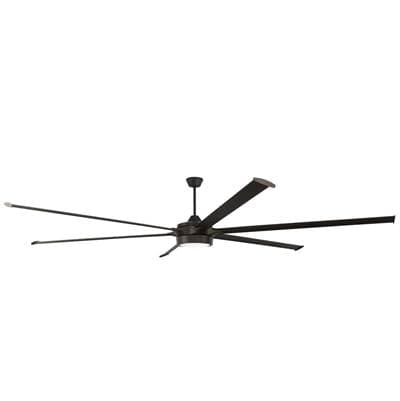 Craftmade Prost 120'' 6-Blade Indoor/outdoor (damp) Ceiling Fan in Espresso W/ Espresso Blades,... by Craftmade