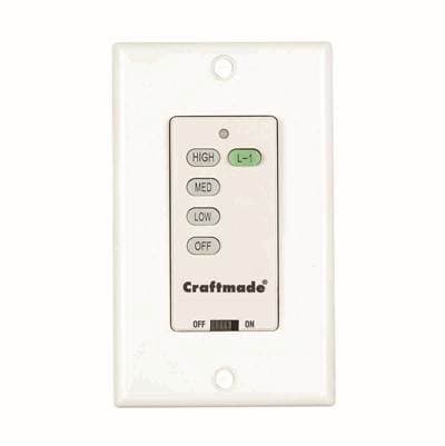 Craftmade Universal Intelligent Wall Control Only - White