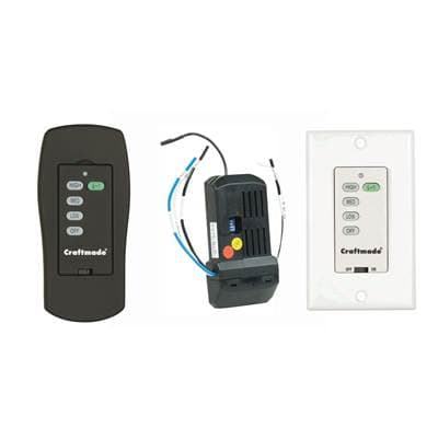Craftmade Universal Intelligent Receiver, Hand Set, and Wall Control (pre-paired) by Craftmade