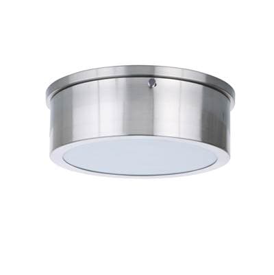 Craftmade Fenn 1 Light 9'' LED Flushmount - Brushed Polished Nickel