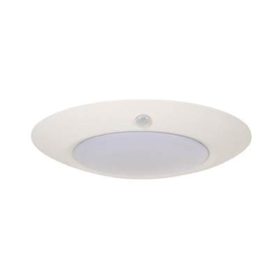 Craftmade Slim Line 1 Light 6'' LED Flushmount in White (7'' Overall Diameter) by Craftmade