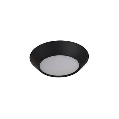 Craftmade Slim Line 4'' (5.9'' Overall) 1 Light LED Flush - Flat Black
