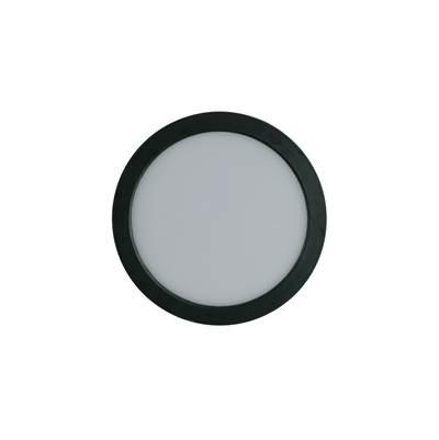 Slim Line II 7'' LED Pancake Flushmount in Flat Black, 5CCT Selectable 2700-5000K by Craftmade