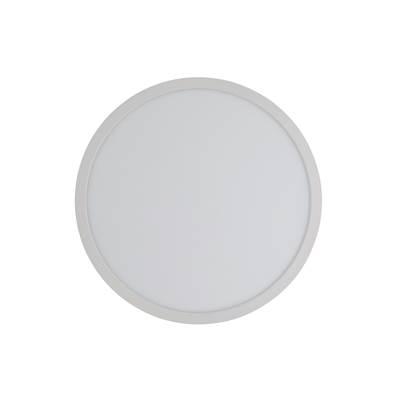 Slim Line II 15'' LED Pancake Flushmount in White, 5CCT Selectable 2700-5000K
