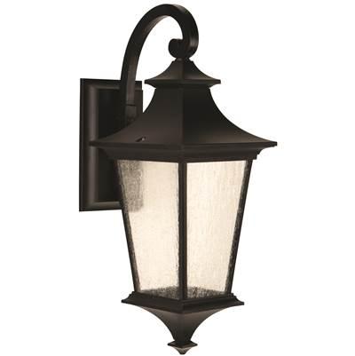Argent II 2 Light Medium Outdoor Wall Lantern in Midnight by Craftmade