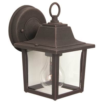 Craftmade Coach Lights Cast 1 Light Small Outdoor Wall Lantern - Textured Black