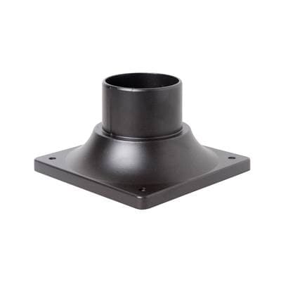 Craftmade Post Adapter Base for 3'' Post Tops in Oiled Bronze Outdoor by Craftmade