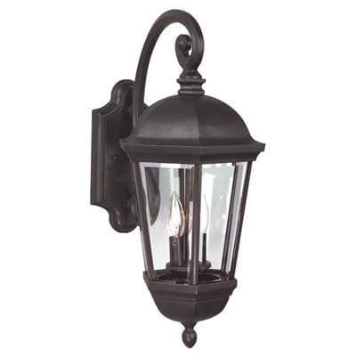 Craftmade Britannia 3 Light Medium Outdoor Wall Lantern in Oiled Bronze Outdoor