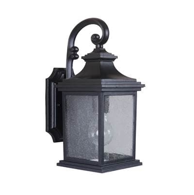 Craftmade Gentry 1 Light Small Outdoor Wall Lantern - Midnight