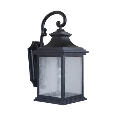 Craftmade Gentry 1 Light Medium Outdoor Wall Lantern - Midnight