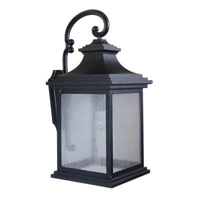 Craftmade Gentry 1 Light Large Outdoor Wall Lantern - Midnight by Craftmade