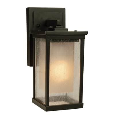 Craftmade Riviera 1 Light Small Outdoor Wall Lantern in Oiled Bronze Outdoor