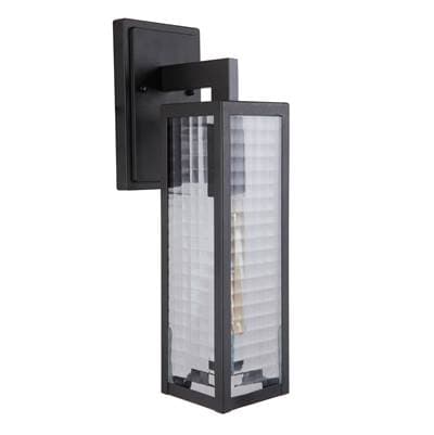 Craftmade Deka 1 Light Medium Outdoor Wall Lantern - Midnight by Craftmade