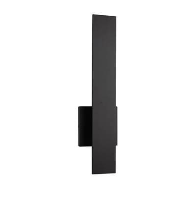 Craftmade Rens 1 Light Outdoor 18'' LED Wall Lantern - Midnight
