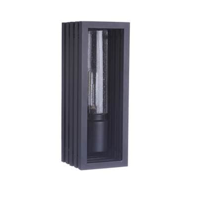 Craftmade Carmel 1 Light Small Outdoor Wall Lantern - Textured Black by Craftmade
