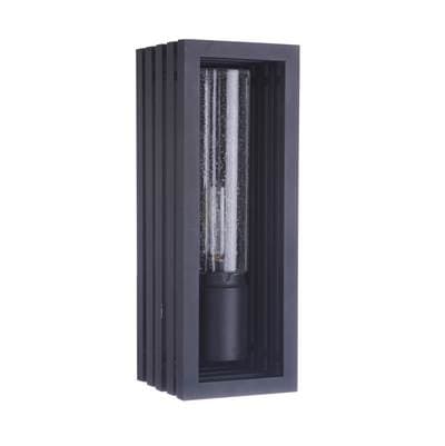 Craftmade Carmel 1 Light Medium Outdoor Wall Lantern - Textured Black by Craftmade