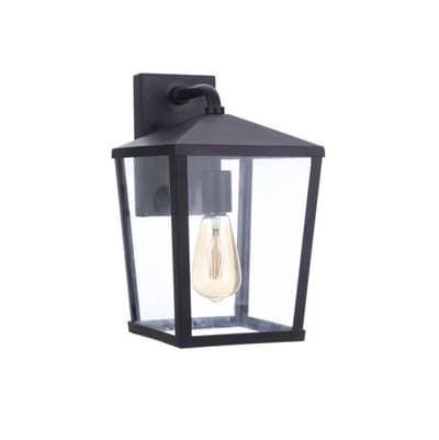 Craftmade Olsen 1 Light Medium Outdoor Wall Lantern in - Midnight by Craftmade