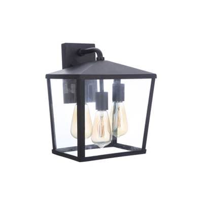 Craftmade Olsen 3 Light Medium Outdoor Wall Lantern in - Midnight by Craftmade