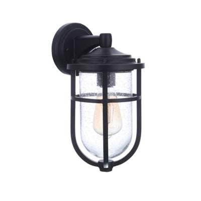 Craftmade Voyage 1 Light Small Outdoor Wall Lantern in - Midnight