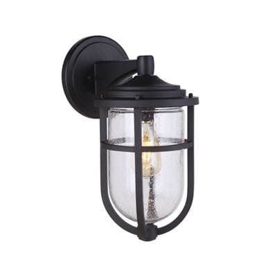 Craftmade Voyage 1 Light Medium Outdoor Wall Lantern in - Midnight