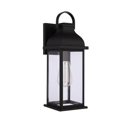Craftmade Bent Tree 1 Light Outdoor Wall Lantern - Midnight