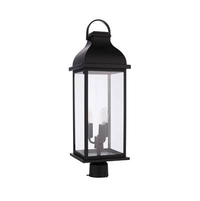 Craftmade Bent Tree 3 Light Outdoor Post Mount - Midnight