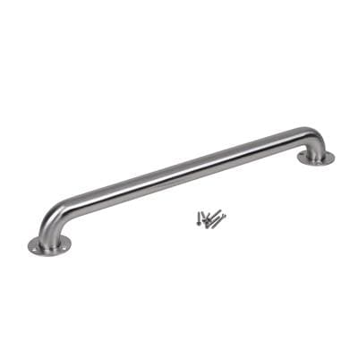 Dearborn Brass Grab Bar 1-1/2 X 24 Ss W/exposed Flange - Stainless Steel by Dearborn Brass
