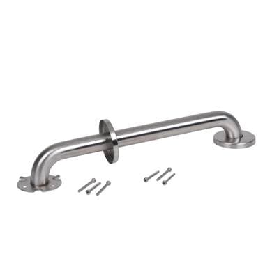 Dearborn Brass Grab Bar 1-1/4 X 16 Ss W/concealed Flange - Stainless Steel by Dearborn Brass