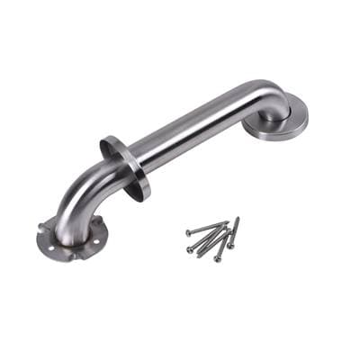 Dearborn Brass Grab Bar 1-1/2 X 12 Ss W/concealed Flange - Stainless Steel by Dearborn Brass