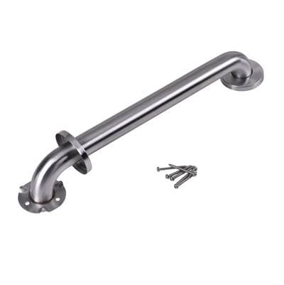 Dearborn Brass Grab Bar 1-1/2 X 18 Ss W/concealed Flange - Stainless Steel