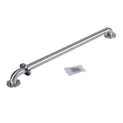 Dearborn Brass Grab Bar 1-1/2 X 32 Ss W/concealed Flange Peened - Stainless Steel