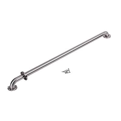 Dearborn Brass Grab Bar 1-1/2 X 48 Ss W/concealed Flange Peened - Stainless Steel