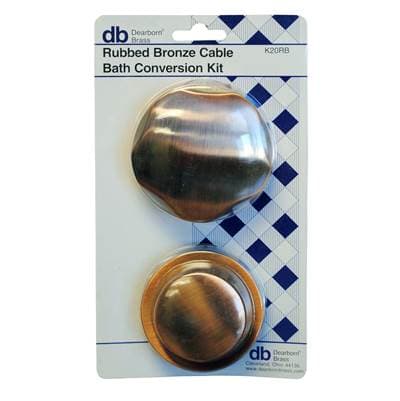 Dearborn Brass W and O Conversion Kit Cable Stopper - Rubbed Bronze