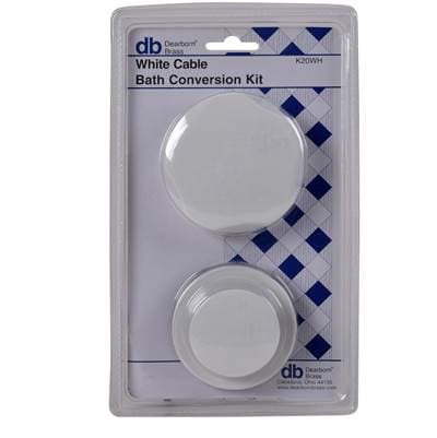 Dearborn Brass W & O Conversion Kit Cable Stopper - White