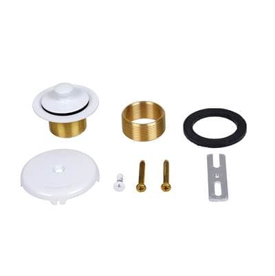 Dearborn Brass W and O Conversion Kit Uni-lift Stopper - White