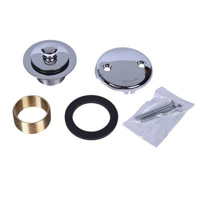 Dearborn Brass W and O Conversion Kit Uni-lift Chrome 2 Hole Face Plate by Dearborn Brass