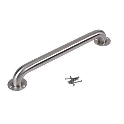 Dearborn Brass Grab Bar 1-1/2 X 32 Ss W/exposed Flange - Stainless Steel by Dearborn Brass
