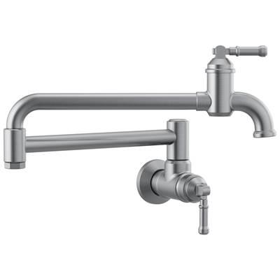 BroderickE Wall Mount Pot Filler - Arctic Stainless