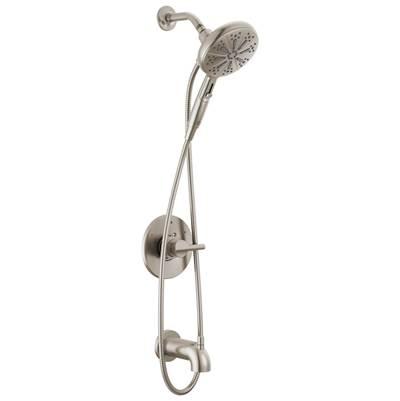 NicoliE Monitor 14 Series Tub and Shower with SureDock Hand Shower - Stainless