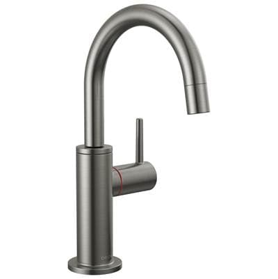 Delta Faucet Other Contemporary Round Instant Hot Water Dispenser - Black Stainless
