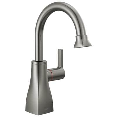 Delta Faucet Other Contemporary Square Instant Hot Water Dispenser - Black Stainless
