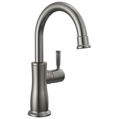 Delta Faucet Other Traditional Instant Hot Water Dispenser - Black Stainless