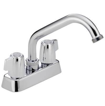 Delta Faucet Classic Two Handle Laundry Faucet - Chrome