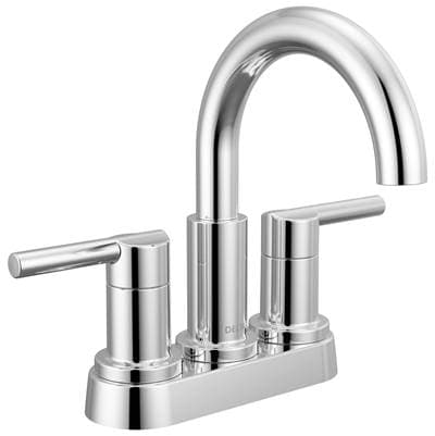 Delta Faucet NicoliE Two Handle Centerset Bathroom Faucet - Chrome