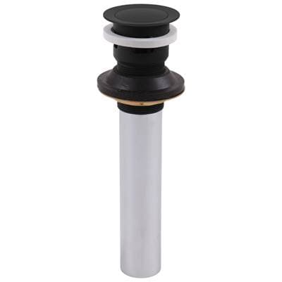 Delta Faucet Other Push Pop-Up with Overflow - Matte Black