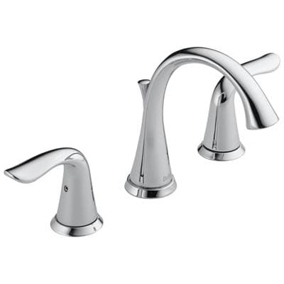 Delta Faucet Lahara Two Handle Widespread Bathroom Faucet - Chrome